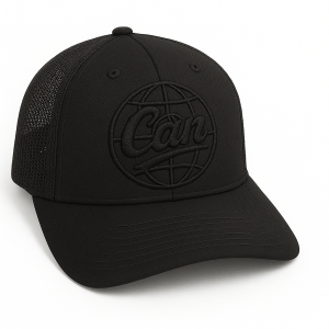CAN World Black on Black Trucker
