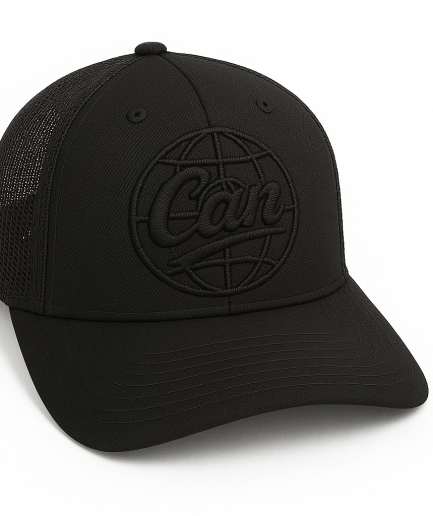CAN World Black on Black Trucker