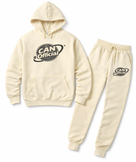 CAN Planet Cream & Brown Tracksuit