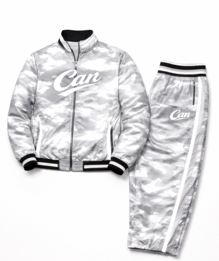CAN Grey & White Camo Shellsuit