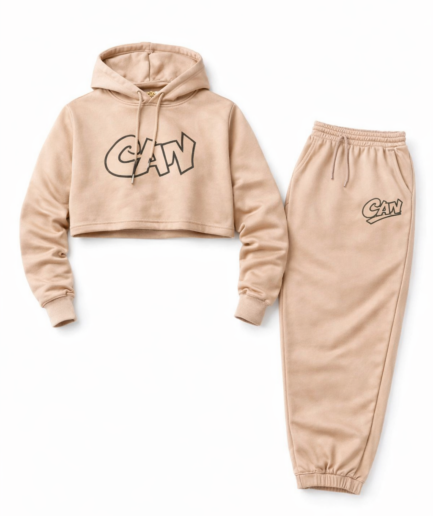 CAN Cream and Brown Crop