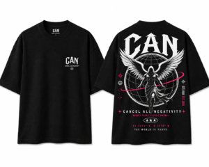 CAN Warrior Angel Oversized Tee