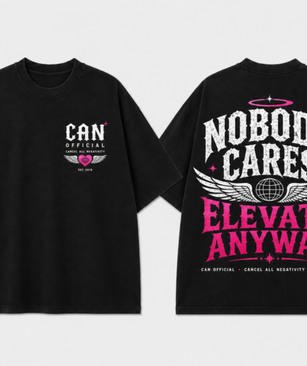 CAN Nobody Cares Black Tee