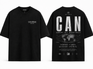 CAN Elevate Black Tee